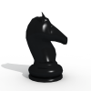 国际象棋黑暗骑士-建筑-基础设施-VR/AR模型-3D城