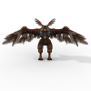 最终幻想 怪兽-角色人体-角色-VR/AR模型-3D城