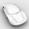 法拉利轿车-汽车-家用汽车-VR/AR模型-3D城