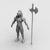 赤壁马超-角色人体-角色-VR/AR模型-3D城