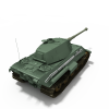 Panzerkampfwagen VI Ausf E Tiger II-汽车-军事汽车-VR/AR模型-3D城