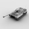 Panzerkampfwagen VI Ausf E Tiger II-汽车-军事汽车-VR/AR模型-3D城