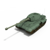 Panzerkampfwagen VI Ausf E Tiger II-汽车-军事汽车-VR/AR模型-3D城