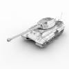 Panzerkampfwagen VI Ausf E Tiger II-汽车-军事汽车-VR/AR模型-3D城