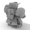SD高达-角色人体-角色-VR/AR模型-3D城