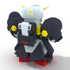 SD高达-角色人体-角色-VR/AR模型-3D城