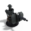 Automated Turret-VR/AR模型-3D城
