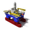 Oil_rig-建筑-厂房-VR/AR模型-3D城