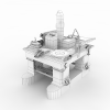 Oil_rig-建筑-厂房-VR/AR模型-3D城