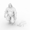 赤壁醉汉-角色人体-角色-VR/AR模型-3D城