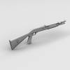 [枪械gun] 生化危机5武器（M3）-角色人体-角色-VR/AR模型-3D城