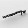 [枪械gun] 生化危机5武器（M3）-角色人体-角色-VR/AR模型-3D城