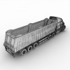 卡车-汽车-重型车-VR/AR模型-3D城