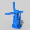 荷兰风车-科学技术-3D打印模型-3D城