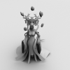 神话OL角色-角色人体-角色-VR/AR模型-3D城