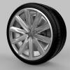 奥迪A7轮胎-汽车-汽车部件-VR/AR模型-3D城