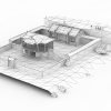 戏台-建筑-古建筑-VR/AR模型-3D城