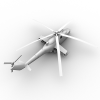 Mi-24A Hind-飞机-军事飞机-VR/AR模型-3D城