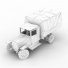 苏联军车-VR/AR模型-3D城