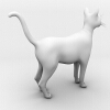 猫-动植物-哺乳动物-VR/AR模型-3D城