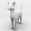 猫-动植物-哺乳动物-VR/AR模型-3D城