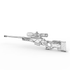 L11A3 Sniper Rifle-VR/AR模型-3D城
