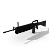 M16突击步枪-VR/AR模型-3D城