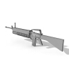 M16突击步枪-VR/AR模型-3D城