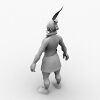 创世西游印第安人 -角色人体-角色-VR/AR模型-3D城