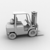 叉式装卸车-汽车-其它-VR/AR模型-3D城