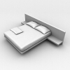 床-家居-床-VR/AR模型-3D城